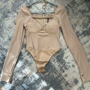Maniere de voir nude bodysuit size US 6. New with tags